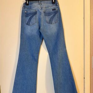 7 For All Mankind Light Blue Flare Jeans